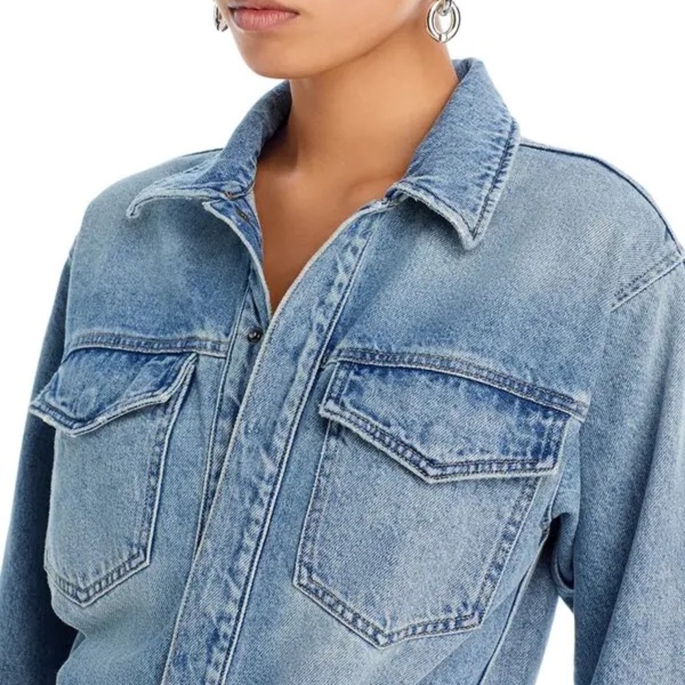 Pistola AMIRA Denim Jacket NWOT 🩵 - Picture 6 of 17